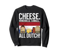 Fromage Moulins à Vent Canaux Tout néerlandais Sweatshirt