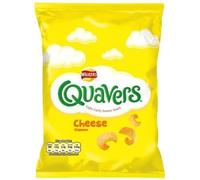 Fromage Quavers - 20,5 g - Lot de 4