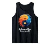 Fromage Yin Yang Balance Design Débardeur