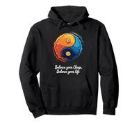 Fromage Yin Yang Balance Design Sweat à Capuche