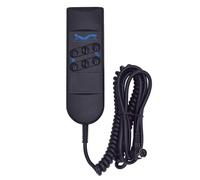 Fromann Télécommande de rechange pour fauteuil inclinable avec 6 boutons 5 broches pour lit d'hôpital réglable avec moteur Okin Okimat II