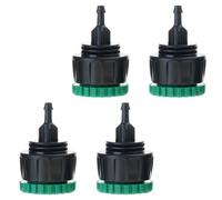 FROMCEO Adaptateurs universels d'irrigation goutte à goutte - Connecteurs de tubes barbelés étanches pour arrosage agricole - Connecteurs d'irrigation à haute pression