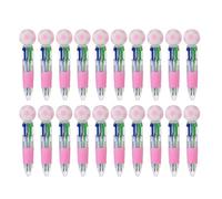 FROMCEO De stylos à bille rétractables multicolores, stylo à bille 4 en 1 couleurs pour l ' apprentissage scolaire et l ' efficacité du travail, stylo multicolore, stylos d ' écriture de dessin animé