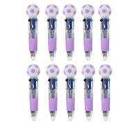 FROMCEO De stylos à bille rétractables multicolores, stylo à bille 4 en 1 couleurs pour l ' apprentissage scolaire et l ' efficacité du travail, stylo multicolore, stylos d ' écriture de dessin animé