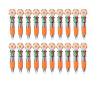 FROMCEO De stylos à bille rétractables multicolores, stylo à bille 4 en 1 couleurs pour l ' apprentissage scolaire et l ' efficacité du travail, stylo multicolore, stylos d ' écriture de dessin animé