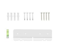 FROMCEO Ensemble complet de crochets muraux pour calendrier de puits de toit de 38,1 cm sans perçage, comprend des niveaux et des clous pour un montage sans effort des cloisons sèches