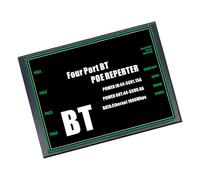 FROMCEO Extension de réseau POE, 4 Ports de Sortie 30W chacun, compatibles avec Les Normes IEEE802.3, séparateur Poe, élongateur Puissant