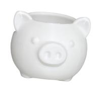 FROMCEO Jolis pots de fleurs en forme de cochon pour plantes grasses - Petits pots de fleurs décoratifs pour chambre d'enfant, bureau, décoration de plantes grasses