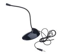 FROMCEO Microphone d'ordinateur à sensibilité avec interrupteur marche/arrêt, microphone intelligent antibruit, microphone de jeu