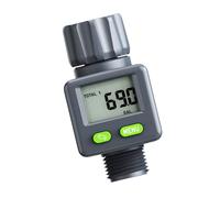 FROMCEO Minuteur d'eau numérique de jardin avec contrôle de la capacité et couvercle solide pour une utilisation en extérieur Structure d'irrigation polyvalente pour plantes