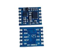 FROMCEO Module de capteurs de Gyroscopes accéléromètre BNO055V2 avec Code pour Le prototypage Rapide des PCB gyrocompass intégré