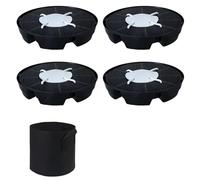 FROMCEO Plateau d'arrosage automatique pour intérieur et extérieur - Détection de l'humidité du sol - Base facile à nettoyer - Plateau de plantes à régulation automatique