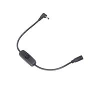 FROMCEO Prise d'alimentation 3,5 mm x 1,35 mm mâle vers 3,5 x 1,35 mm Famale Adaptateur Câble Connecteur Cordon pour caméra de vidéosurveillance LED