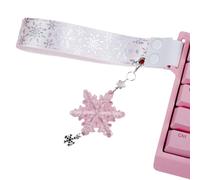 FROMCEO Ruban de décoration de Clavier sur Le thème des Arts Martiaux, Pompons en Tissu Doux pour Les configurations de Bureau et l ' Utilisation Bureau, Accessoire de Porte-clés de décoration