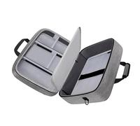 FROMCEO Sac de combinaison permanent en polyester immunitaire pour vivre, avec ceinture d'épaule rembourrée et plusieurs compartiments, sac fin, gris