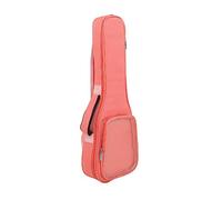 FROMCEO Sac de rangement pour ukulélé de 58,4 cm, étui de transport transparent avec poche latérale pour ukulélé, petite guitare, sac de transport en coton, a