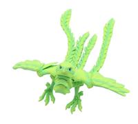 FROMCEO Sculpture de phœnix imprimée en 3D avec aile articulée articulée et articulée articulée et articulée, décoration pour la maison, le bureau, modèle de phénix articulé mobile
