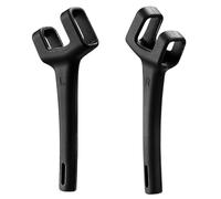 FROMCEO Tube de guidage sonore en silicone antidérapant pour lunettes intelligentes, prévention des fuites, transmission claire, 1 paire de lunettes compatibles Bluetooth