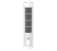 FROMCEO Ventilateur de bureau silencieux avec vitesse réglable - Texture ABS - Convient pour une utilisation multifonction au bureau ou à la maison - Tour sans pales