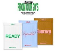 Fromis_9 - From Our 20's - Photobook Version - Incl. 80pg Photobook, Poster, Postcard, Sticker + 2 Photocards [Compact Discs] Postcard, Photo Book, Photos, Stickers, Asia - Import