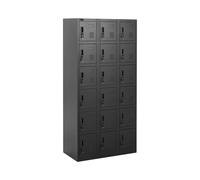 Fromm & Starck Casier métallique - 18 étagères - verrouillable - 200 kg STAR_MCAB_42