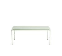 FROMME Table Rectangulaire 90x180 Vert Pastel