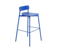 FROMME Tabouret de Bar H65 Bleu