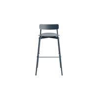 FROMME Tabouret de Bar H75 Gris Bleu
