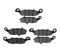 Front And Rear Pads Kit De Plaquettes De Frein Avant Arrière De Pièces De Moto Pour Kawasaki Kz1000 Police Zr750 F H Zr-7 Vn1500 Vn1600 Vn1700 Fellow Can Nomad Classic ""Nipseyteko