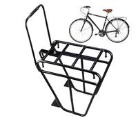Front Bike Rack, Aluminum Alloy Carrier, Lightweight Cycling Equipment for Commuting Touring Travel Backpacking Fitness Fishing Sports Outdoor Adventure Urban Road Mountain Use
