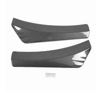 Front Bumper Lip Angle, Protecteur Pare - Chocs Avant 2 Pièces, Résistance Haute Température, Design Glossy Black - Durable Et Stylé, Universal Pour Voitures, Protection Et (Style fibre de carbone)