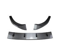 Front Bumper Lip Spoiler Splitter Compatible for VW Golf MK8 3Pcs Maxton Style Under Golf 8 GTI GTD GTE R-Line 2020-2023 Bodykits Tuning(Carbon Look)