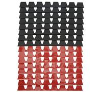 Front Bumper Scrape Guard 8pcs Set | Universal Rubber Scratch Prevention Protector for Cars/Trucks/SUVs | High Viscosity Tape & Heat Tolerant