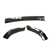 Front Bumper Spoiler Protector Plate Lip for Nissan for Sentra for Sylphy 2012-2015 Car Chin Shovel Spoiler Pare-Choc Avant(Noir Brillant)