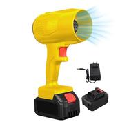 Front de poussière d'air comprimé portable et souffleur de feuilles - Machine électrique sans fil | Le sèche-linge pour voiture avec vitre pour souffleur à main couvert à la main et les frondes de