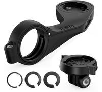 Front Flush Mount Compatible With Wahoo Elemnt Gps Bike Computer,Quarter Turn Friction Flange Mounting Adapter Included