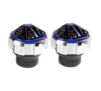 Front Fork Crash Sliders 2-Piece Anti-Fall Shock Absorption Universal