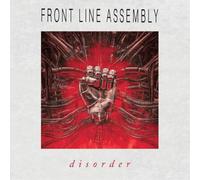 Frontline Assembly – Disorder – Splatter rouge et noir