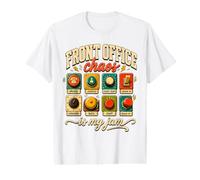 Front Office Chaos is My Jam Secrétaire Personnel administratif T-Shirt Graphique avec Valeur