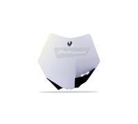 FRONT PLATE adaptable sur KTM 65 SX 09-13 WHITE