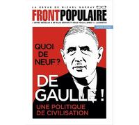 Front Populaire - Hors-Série - N° 4 - Michel Onfray - Du Plenitre Les Eds - broché - Revue