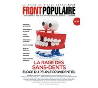 Front Populaire - N° 10 - Michel Onfray - Du Plenitre Les Eds - broché - Revue
