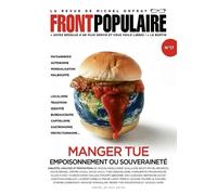 Front populaire - N° 17 - Michel Onfray - Du Plenitre Les Eds - broché - Revue