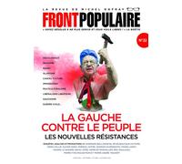 Front Populaire - N° 22 - Michel Onfray - Du Plenitre Les Eds - broché - Revue