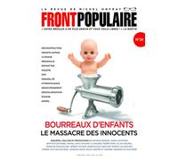 Front populaire - n° 24 - Michel Onfray - Du Plenitre Les Eds - broché - Revue
