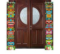 Front Porch Signs, Party Tiki, Banners with Tribal, Totems Tropical