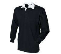 Front Row FR001 Chemise Rugby Coton Original Manche Longue Sans Logo S-3XL