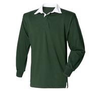 Front Row FR001 Chemise Rugby Coton Original Manche Longue Sans Logo S-3XL