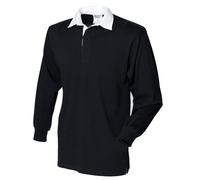 Front Row FR001 Chemise Rugby Coton Original Manche Longue Sans Logo S-3XL