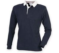 Front Row - Haut de rugby à manches longues - Homme (XL) (Bleu marine) - UTRW4169 Bleu Marine G